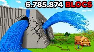 J'ai INONDÉ le Monde de Mon Ami sur Minecraft !