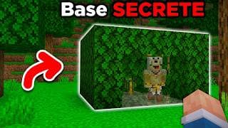 12 Manières de CACHER SA BASE sur Minecraft !