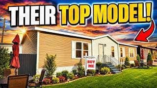 I NOW see why this is their TOP MODEL! PRICE is AMAZING for this mobile home!