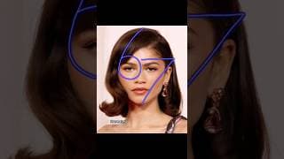 How to Draw Zendaya ✨#ytshorts #tutorial