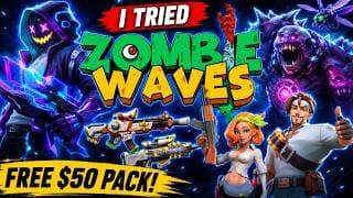 I Tried Zombie Waves… and the Builds Get INSANE!