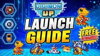 DIGIMON UP Launch Guide: Gameplay, Gacha, Partners & FREE Rewards