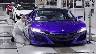 Inside US Best Factory Building the Mighty Acura NSX