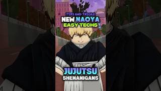 JJS Easy Naoya Techs (Jujutsu Shenanigans) #jjs #jujutsushenanigans #roblox