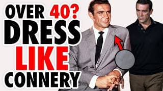 How To DRESS Like Sean Connery (Style Guide for Men 40+)