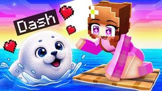 I Pretended to be BABY SEAL on a One RAFT!