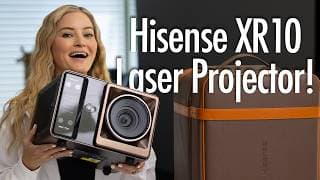 I Replaced My TV With a 300" Laser Projector | Hisense XR10 Laser Projector