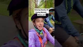 Crossing into country 3 while bikepacking 2500 miles in Europe from Helsinki - Athens #biketrip