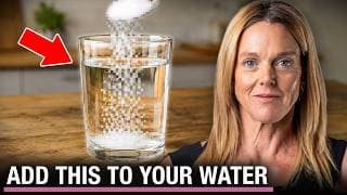 Should You Add Salt to Water? Hydration, Thirst, and Bloating Explained for Women 35+