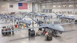 How the US Air Force Assembles Billions of Dollars’ Worth of Scary Drones in Record Time