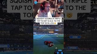SQUISHY SCORES A TRIPLE TAP TO GET G.G.S. TO THE TOP 32 IN LCQ 🤯@GarrettG #squishy #rocketleague ​⁠