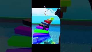 Roblox Parkour Vs Flood! 😱 #roblox #usa