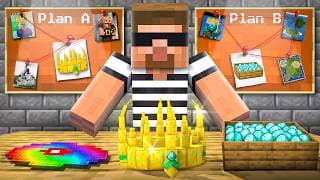 I Became a CHOR to Steal the RAREST ITEMS in Minecraft!