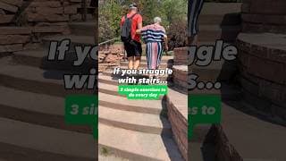 Daily routine for easier stair climbing #physicaltherapist