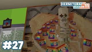 Decor and book reviews for Operation Bounce House and Nonviolent — HermitCraft 11: ep 27