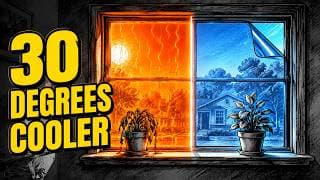 Your AC Fights Your Windows All Summer. This $30 Film Cuts the Bill 30%.