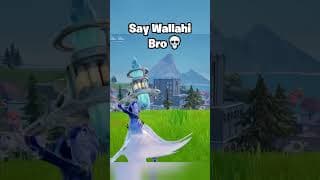 Say wallahi bro 😭✌️ #fortnite #fortniteshorts #fortniteclips #gaming