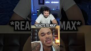 Adin Ross Reacts to PlaqueBoyMax Hair 😭😭😭😭 #adinross #plaqueboymax #funny