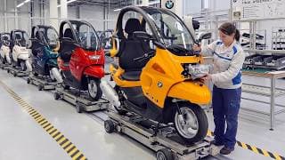Inside Massive Italian Factory That Built Weirdest but Safest BMW Scooter