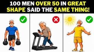 We Asked 100 Men 50+ in Great Shape What They Do Differently — EVERYONE Said This!