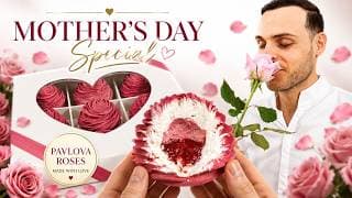 I Turned Pavlova Into a Luxury Mother’s Day Chocolate Gift!