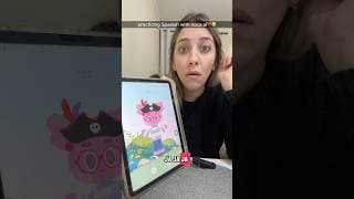 this is my daily Spanish practice with voca ai #vocaai #spanish #languagelearning