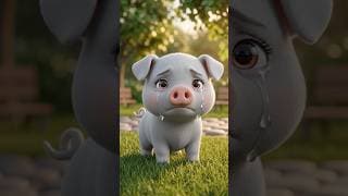 Poor Pig Lost It's Colors #shorts #pig #cartoon #animation
