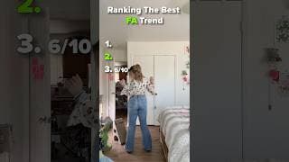 Ranking the best FA trend videos