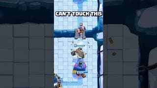 Can’t touch this ✋😐🤚 #clashroyale #shorts