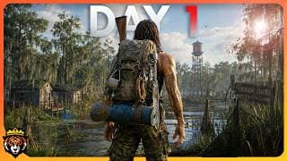 DAY 1 in this New Mysterious ALIEN Survival Game... and it's Amazing