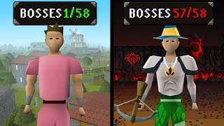 Killing every Runescape Boss, using ONLY their clue scroll loot