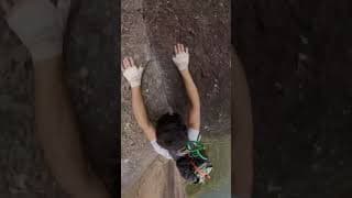 Climber falls big! Follow us for more #climbing