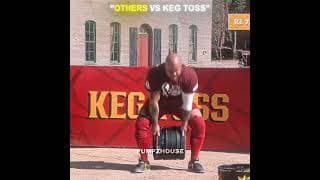 Others vs 30 KG Keg Toss #gym #strength #strongman #gymmotivation #motivation #usa
