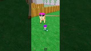 Thanos vs Dog obby Challenge Roblox 😁 #roblox #shorts