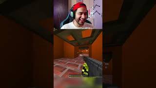 Random Gun Swap Challenge is Scary part 2 #minecraftshorts #senpaispidervsyessmartypie #shorts