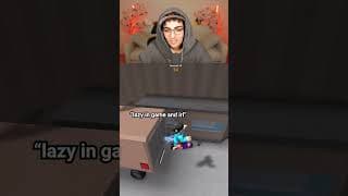 Bro Is So Lazy...