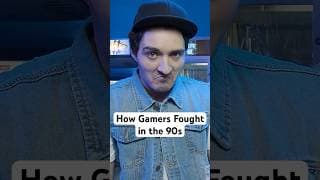 How gamers fought in the 90s #gaming #90s #arcade