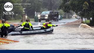Intense rainfall in Texas sparks life-threatening floods and emergency rescues