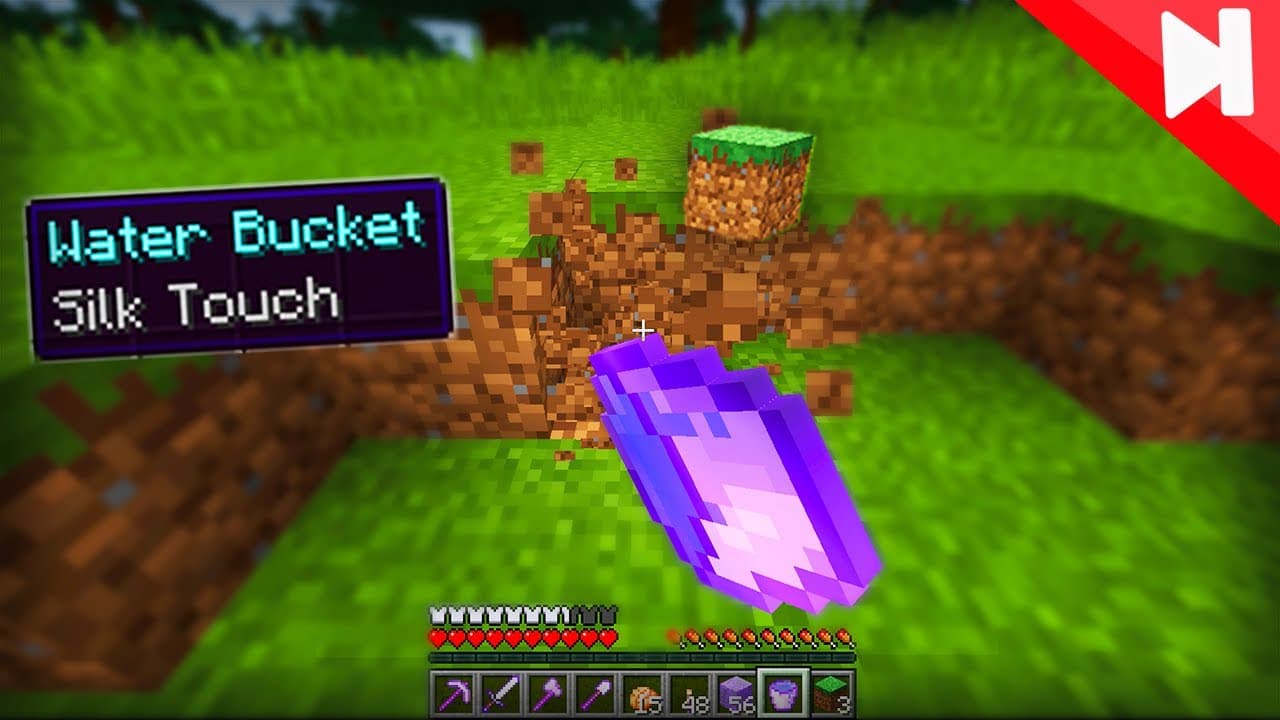 Minecraft, But Everything Has Silk Touch