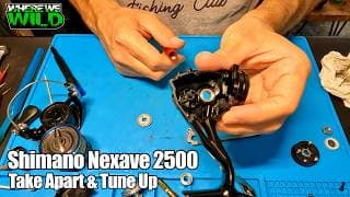 SHIMANO NEXAVE 2500HG - Take Apart & Tune Up