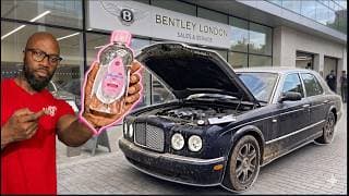 I Bought a Broken $300,000 Bentley for the Price of a Honda Civic… and Fixed It With BABY OIL