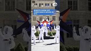 Robots show off their dance moves in New York City